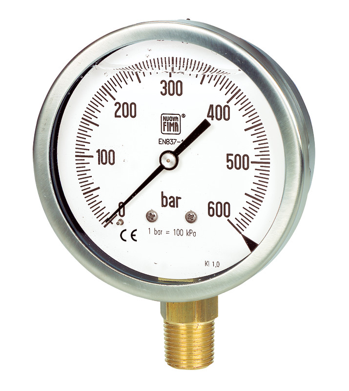 Copper alloy pressure gauge
